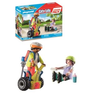Playmobil 71257 Starter Pack Rescate con balance racer