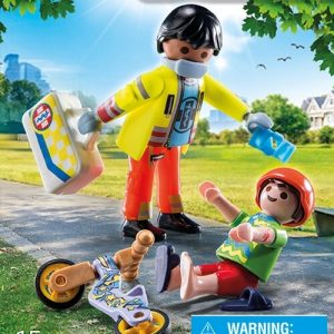 Playmobil 71245 Paramédico con paciente