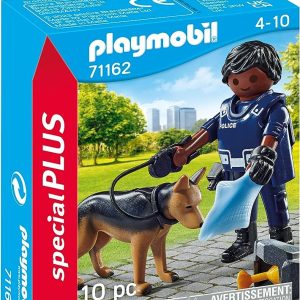 Playmobil 71162 Policía con perro