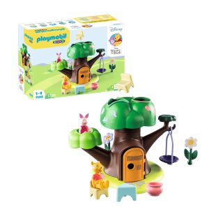 Playmobil 71316 1.2.3 & Disney: Winnie The Pooh & Piglet Casa del Árbol