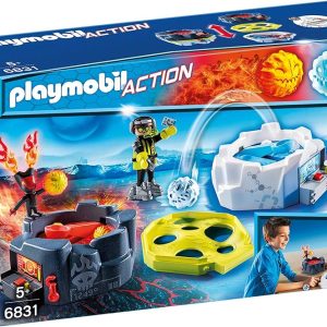 Playmobil 6831 Fire & Action zona de combate con robots