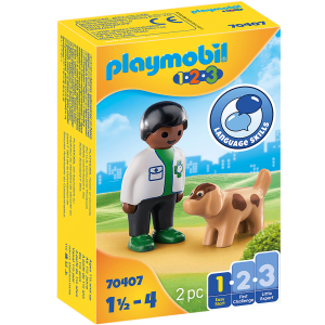 Playmobil 70407 Veterinario con perro