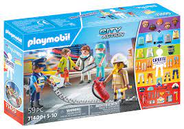 Playmobil 71400, My Figures: Equipo de Rescate