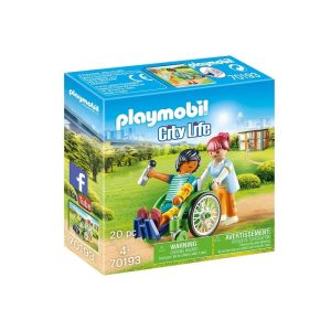 Playmobil 70193 Paciente en Silla de Ruedas