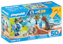 Playmobil 71448 Cuidadora con animales